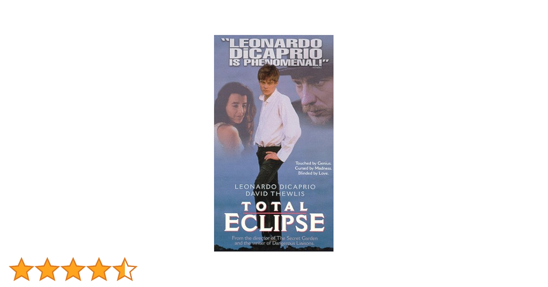 Amazon.co.jp: Total Eclipse [VHS] : Dicaprio, Thewlis